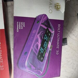 Halo Bolt Ultimate 3.0 Charger - Purple Design